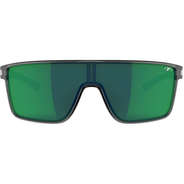 Okulary TIFOSI SANCTUM POLARIZED crystal smoke (1 szkło Green Mirror POLARYZACJA 14% transmisji światła) (NEW 2025)