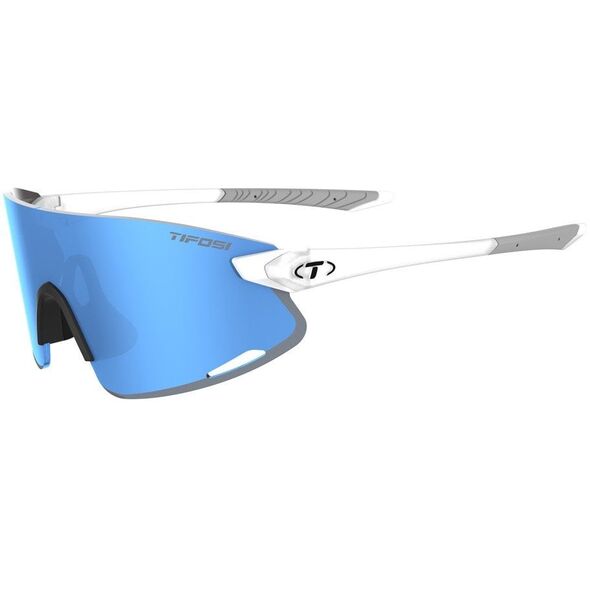Okulary TIFOSI VOGEL XC satin clear (1 szkło Sky Blue Mirror 13% transmisji światła) (NEW 2025)
