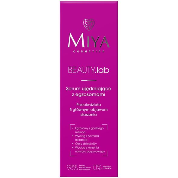 Miya Cosmetics Beauty.lab Serum ujędrniające z egzosomami 30ml