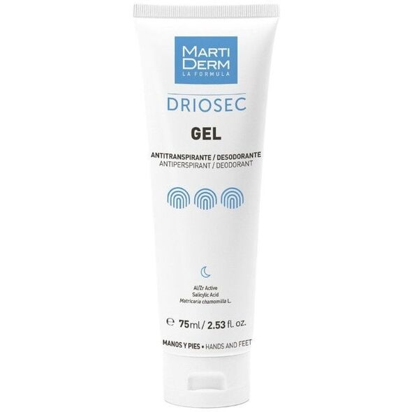 Martiderm Driosec Gel żel antyperspiracyjny do rąk i stóp 75ml