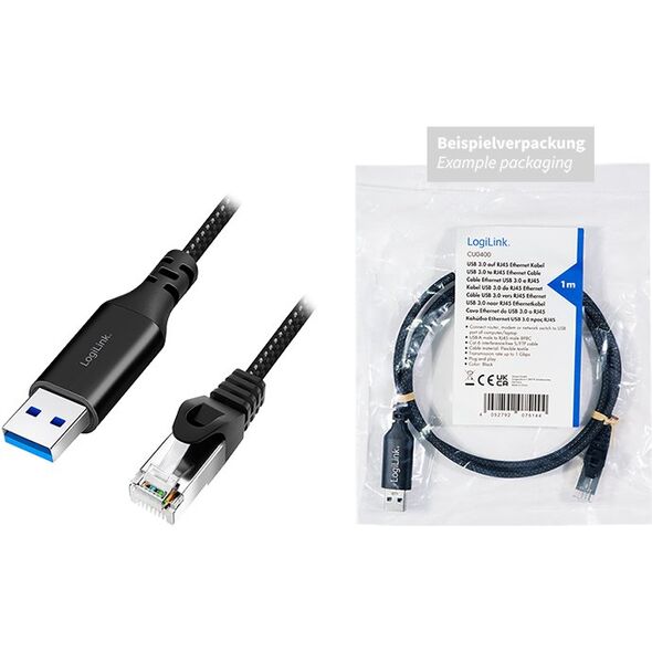 LogiLink USB 3.0 - RJ45 1.5m