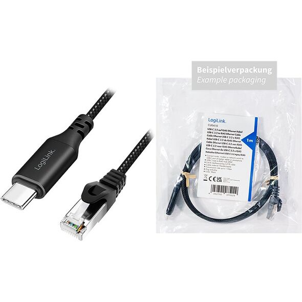 LogiLink USB 3.2 typ C - RJ45 7.5m