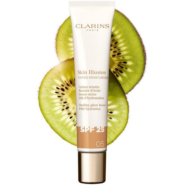 CLARINS SKIN ILLUSION TINTED MOISTURIZER SPF25 05 40ML