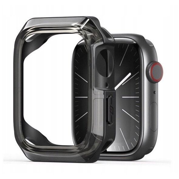 DUX DUCIS futerał TAMO do Apple Watch serii 10 42 mm transparentny z czarnym