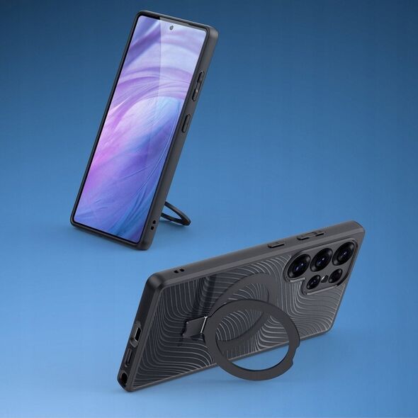 DUX DUCIS futerał AIMO MAG kompatybilny z MagSafe do SAMSUNG S25 Ultra czarny