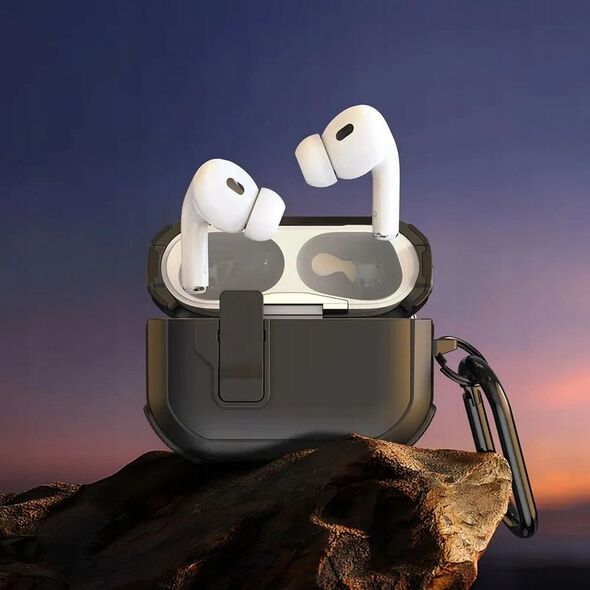 DUX DUCIS futerał PECP ochronny TPU+PC na AirPods 4 czarny