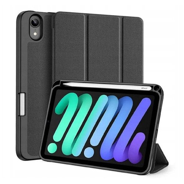 DUX DUCIS etui DOMO składane z miejscem na rysik do iPad mini 7/6 czarne