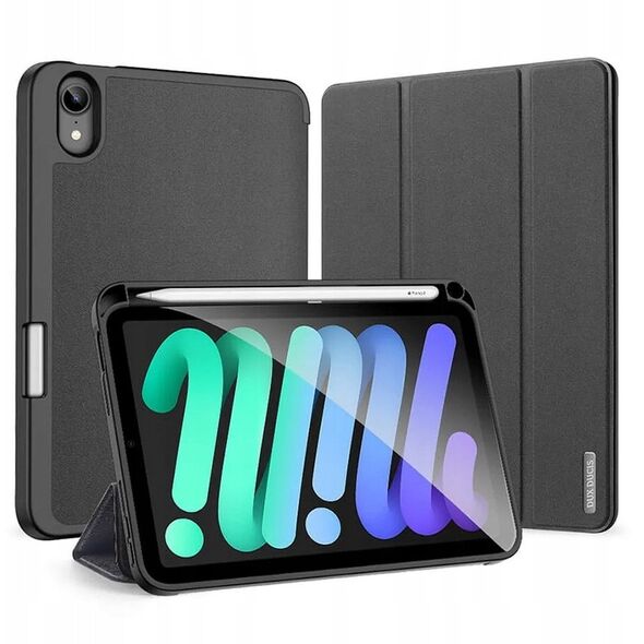 DUX DUCIS etui DOMO składane z miejscem na rysik do iPad mini 7/6 czarne