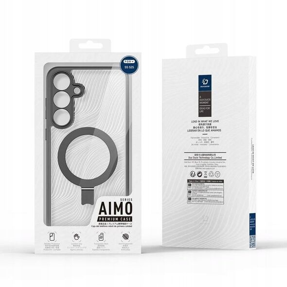 DUX DUCIS futerał AIMO MAG kompatybilny z MagSafe do SAMSUNG S25 czarny
