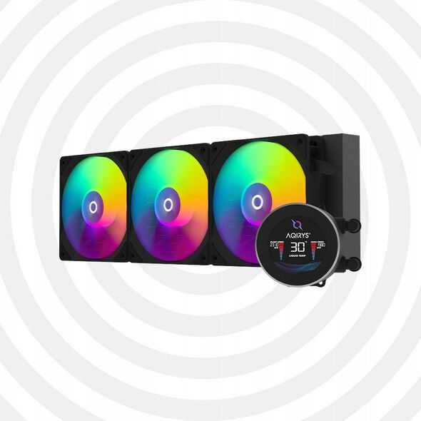 AQIRYS Chłodzenie do procesora AiO HYDRA 360 black