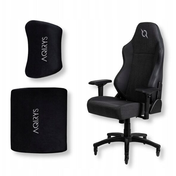 AQIRYS Fotel gamingowy TARVOS black