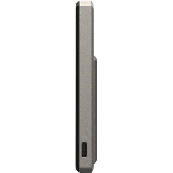 UAG Ultra Slim 5K - powerbank 5000 mAh z podstawką, ładowanie bezprzewodowe 10W, kompatybilny z MagSafe, kabel w zestawie (titanium)