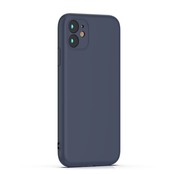 NAKŁADKA SILICON CASE SAMSUNG  A56 5G CIEMNONIEBIESKA ETUI BACK COVER