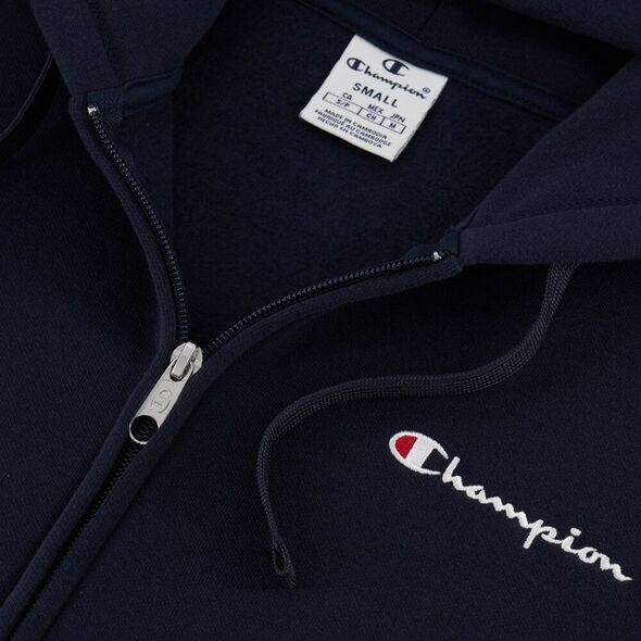 Champion Bluza damska Champion Full Zip Hoodie granatowa 117531 BS501 S