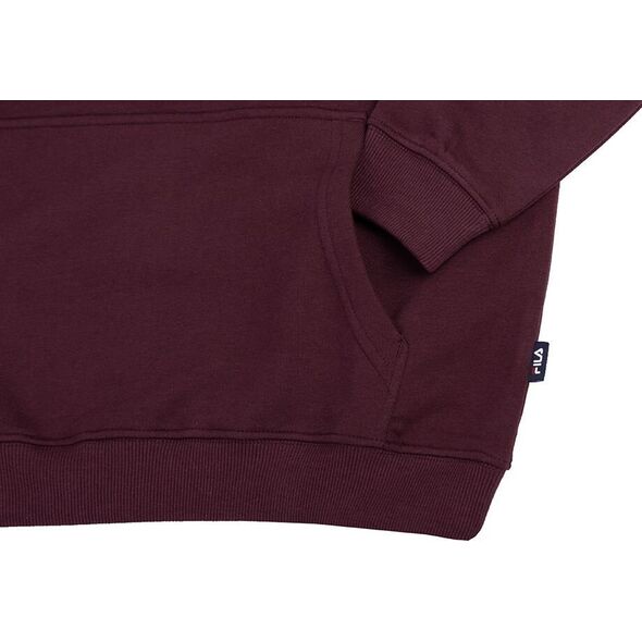 Fila Bluza męska Fila Brunssum burgundowa FAU0145 40107 S