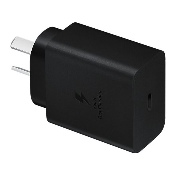 SAMSUNG ŁADOWARKA SIECIOWA TYP-C PD EP-T4511 45W CZARNY 3A + KABEL TYP-C - TYP-C - UK connector