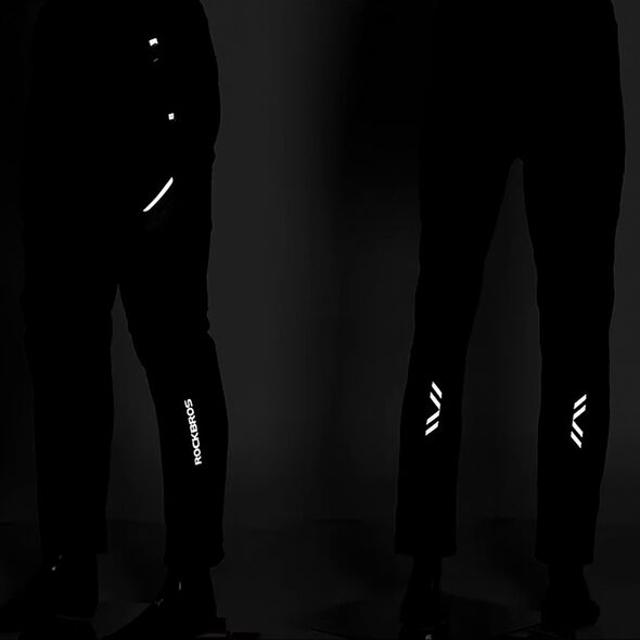 Spodnie sportowe wiatroszczelne Patrol kolarskie rowerowe trekingowe rozmiar M - czarne Spodnie sportowe wiatroszczelne Patrol kolarskie rowerowe trekingowe rozmiar M - czarne