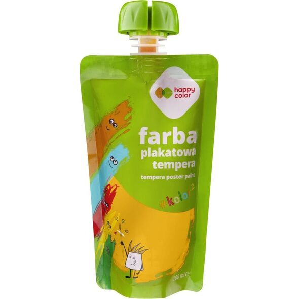 Farba plakatowa tempera złota 100ml HA 3310 0100-11 HAPPY COLOR