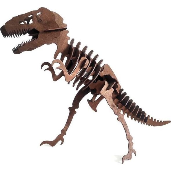 Puzzle drewniane 3D Szkielet t-rexa EDUKAMP