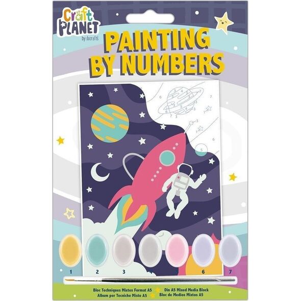 Malowanie po numerach Craft Planet - Space EDUKAMP