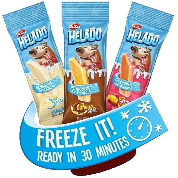 Dr.Zoo Ice Cream Przysmak Dla Psa Lody Bananowe 50g