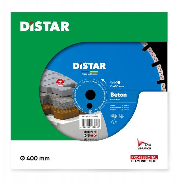 DISTAR DIAMOND BLADE CONCRETE 400 x 3.5/2.5 x 25.4mm