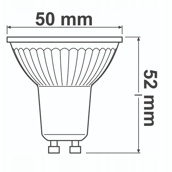 Osram LED-Reflektorlampe 5er Set GU10 PAR16 4,5W 3000K