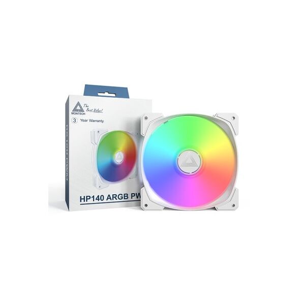 Montech HP140 PWM ARGB Lüfter - 140mm, weiß