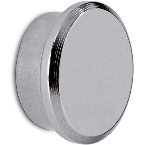 MAUL Neodym-Kraftmagnet,  22 mm , 8 kg, 2 St. hellsilber