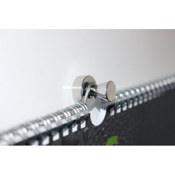 MAUL Neodym-Kegelmagnet,  32 mm, 22 kg, 2 St. hellsilber