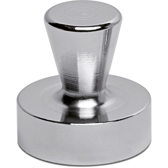 MAUL Neodym-Kegelmagnet,  17 mm, 7 kg, 4 St. hellsilber