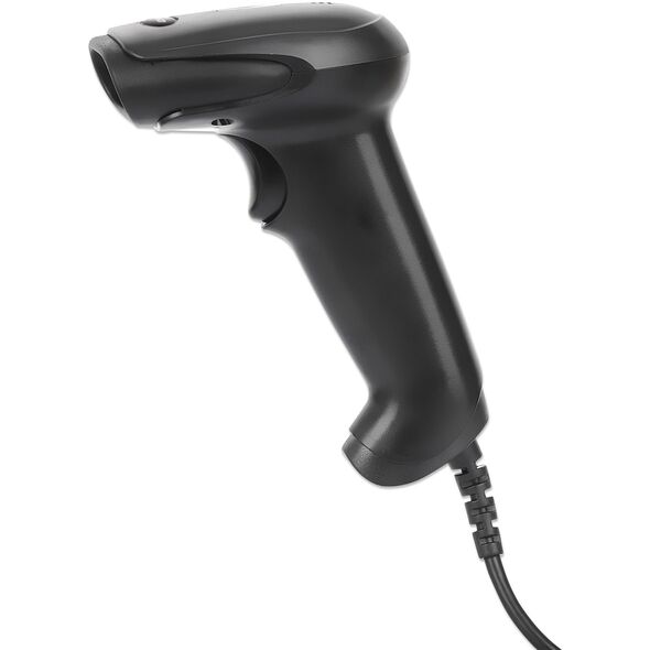 MANHATTAN 2D LED Barcodescanner 320mm 1,4m USB-Kabel schwarz