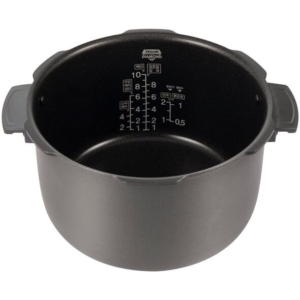 Cuckoo Reiskocher  1.80l CRP-ST1009F    Twin Pressure grau
