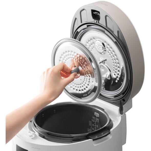 Cuckoo Reiskocher  1.80l CRP-ST1009F    Twin Pressure grau