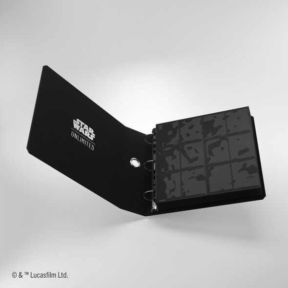 Gamegenic: Star Wars Unlimited Card Game - Premium Cardport XL - Slipcase Ring Binder 24-Pocket - Black