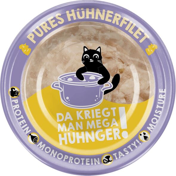 Lucky Lou Extrafood Kurczak w bulionie puszka 70g