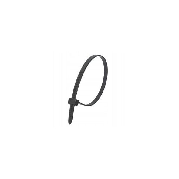 Wielorazowe opaski zaciskowe czarne 7,4x450mm, 50szt