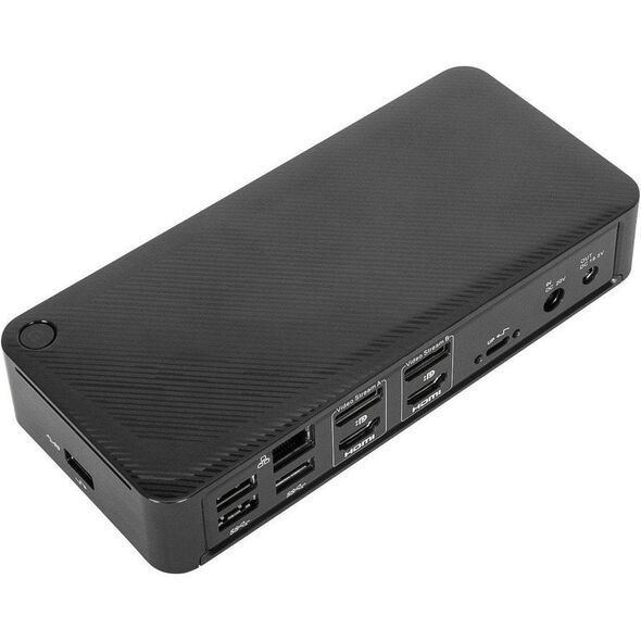 Targus Dockingstation - USB-C - 2x HDMI, 2x DP, USB-C - USB-A - GigE - Audio - 100 Watt