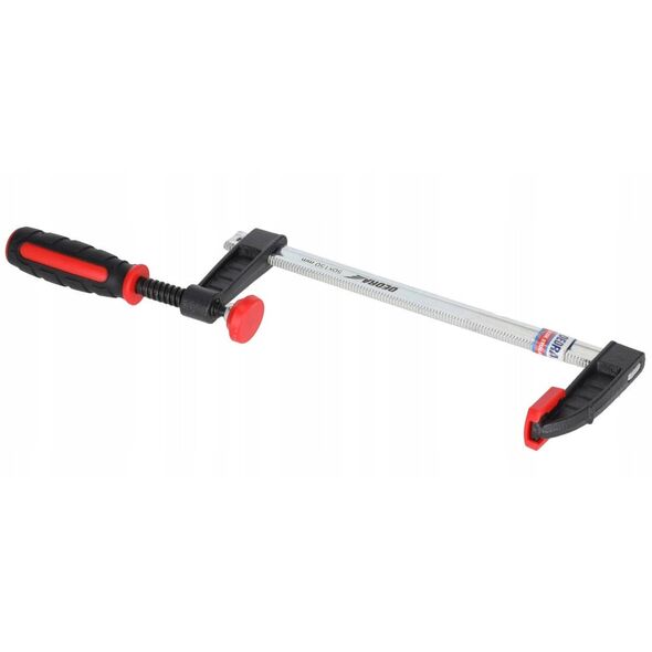 Ścisk stolarski F 300x120mm, 2-materiałowa rękojeść