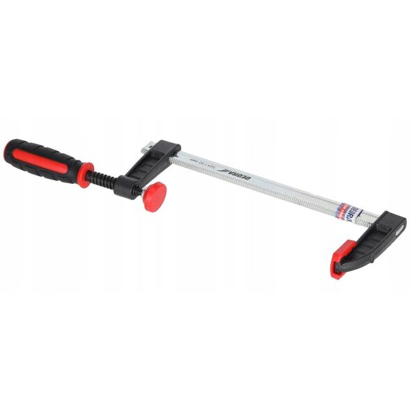 Ścisk stolarski F 250x50mm, 2-materiałowa rękojeść