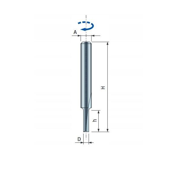 Frez HW R006M07006 5X12X50,3X6,0