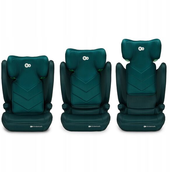 KINDERKRAFT car seat 100-150 cm I-SPARK green, KCISPA00GRE0000