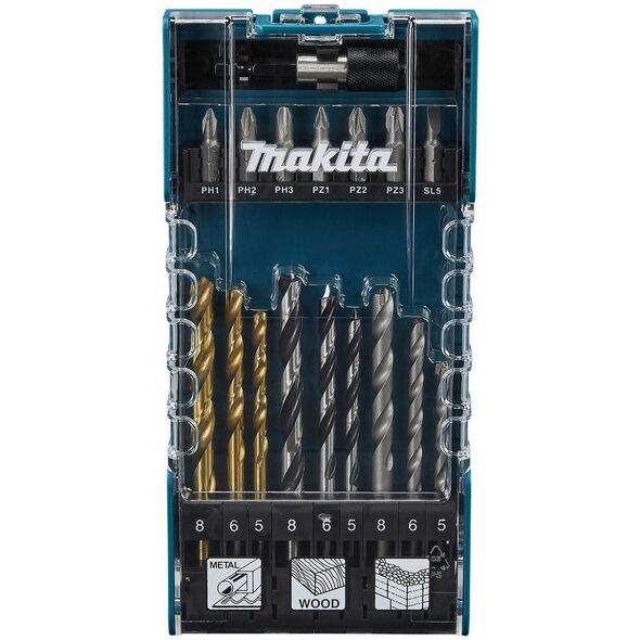 Makita Bohrer- Bit-Set 17-tlg.