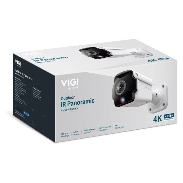TP-Link Omada InSight S385PI(UN) VIGI 8MP Outd. IR Pano. Bullet Kamera