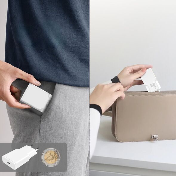4smarts Set PDPlug Slim 20W GaN 1C + USB-C auf Lightning Kabel