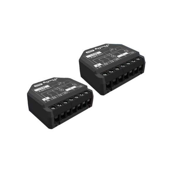 Shelly Relais "2PM Gen3 2er Pack" max 16A 2 Kanal WLAN BT