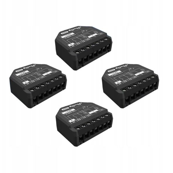 Shelly Relais "2PM Gen3 4er Pack" max 16A 2 Kanal WLAN BT