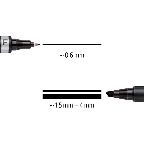 STAEDTLER Zweispitzmarker Lumocolor permanent BK retail