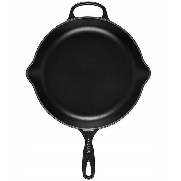 Le Creuset Brat- und Servierpfanne Gusseisen Schwarz 23 cm
