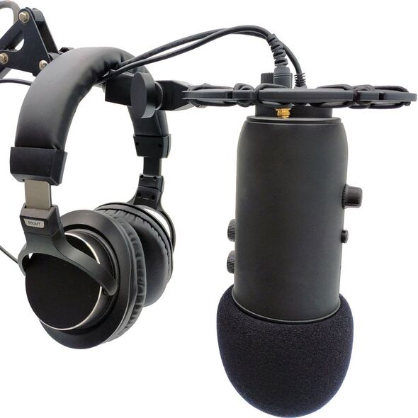 MOZOS SHM4 kosz antywibracyjny do mikrofonu 5/8" blue yeti